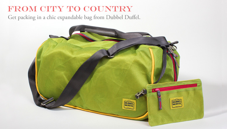 Green Medium Dubbel Duffel